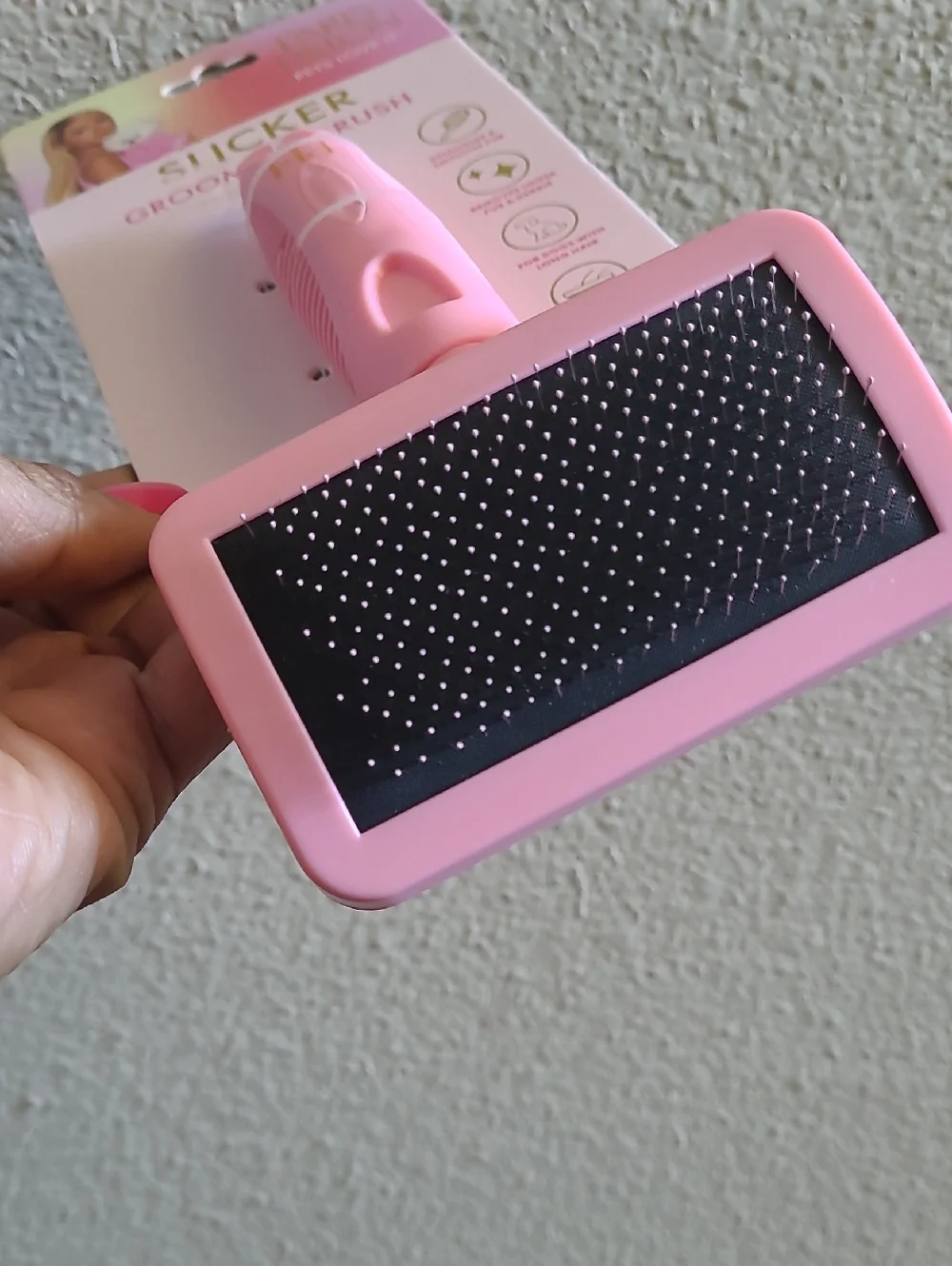 Paris Hilton Pink Pet Slicker Brush